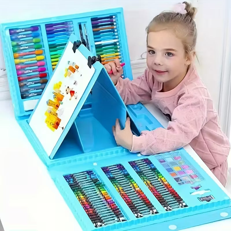 set de arte Didáctico 208 Piezas-Todo lo que tu hijo necesita para crear sin límites